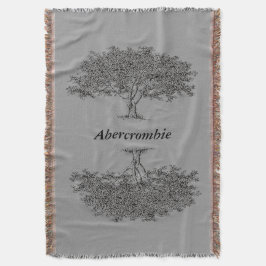 Drow Blanket - Family Trees Deken