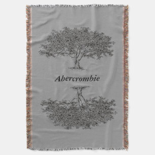 Drow Blanket - Family Trees Deken