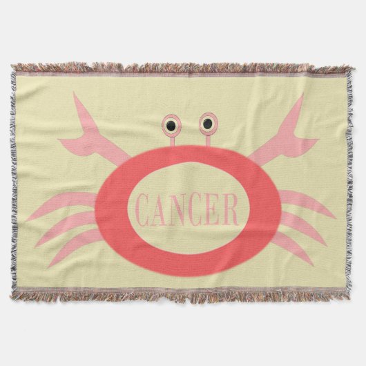 Drow Blanket met sterren voor kankersterren Deken (Voorkant)