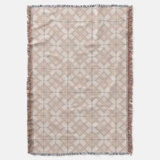 Drow Blanket - Woven Lattice in Three Shades Deken (Voorkant Verticaal)