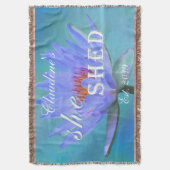 Drow Blanket ze Shed Water Lily Pastel Deken (Voorkant Verticaal)