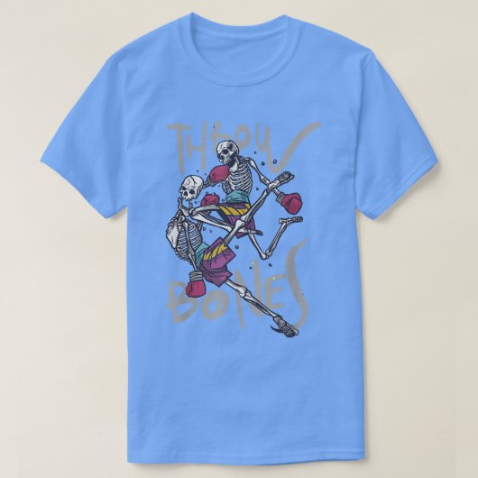 Drow Botten Boxer Martial Arts Gif T-shirt (Design voorkant)