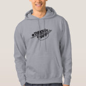 Drow Happy Shot Put, Discus Throw Hoodie (Voorkant)