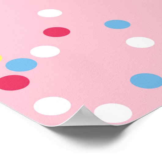 Drow Kindness like Confetti Poster (Hoek)