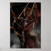 Drow - Klaar om te vuren Poster (Voorkant)