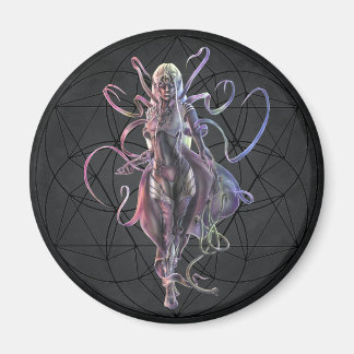 Drow Matron ronde magneet