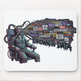 Drown In Data – Cyberpunk Anti-Media Brainwash Muismat