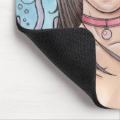 Drown Mermaid Mousepad Muismat (Hoek)