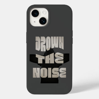 Drown The Noise - Grijze iPhone hoesje