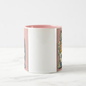 "Drowny"-wasverzachter Tweekleurige Koffiemok (Center)