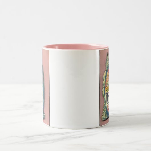 "Drowny"-wasverzachter Tweekleurige Koffiemok (Center)