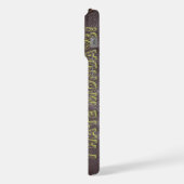 Drowsy Chocolade Lab met speelgoed iPhone Hoesje (Linkerkant)