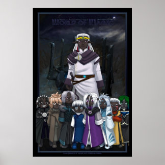 Drowtala : Moonloze leeftijd : Hoofdstuk 2 dekking Poster