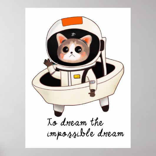 Droy astrocat poster (Voorkant)