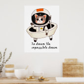 Droy astrocat poster (Keuken)