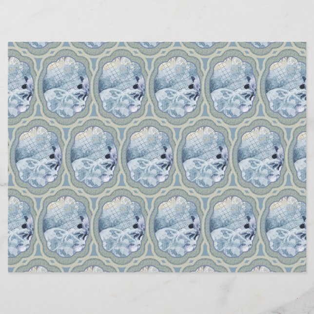 Droy Blue Medallions (Voorkant)