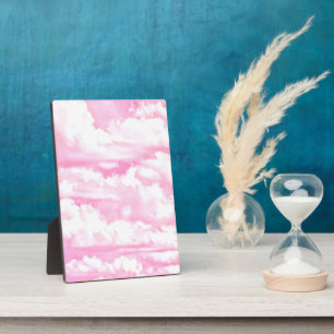 droy Happy Pink Clouds Fotoplaat