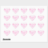 droy Happy Pink Clouds Hart Sticker (Vel)