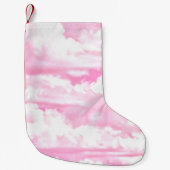 droy Happy Pink Clouds Kleine Kerstsok (Voorkant)
