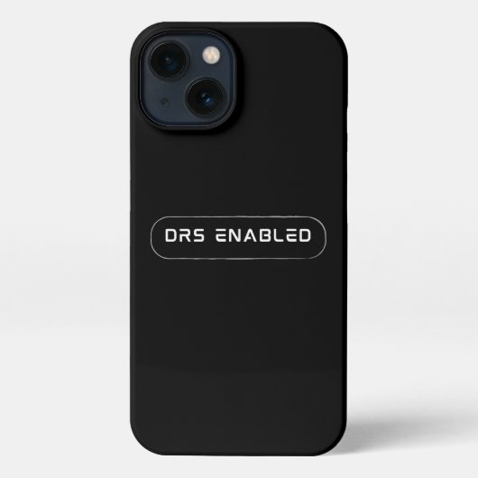 DRS ingeschakeld, Formule 1-fans, f1-racesport iPhone Hoesje (Achterkant)