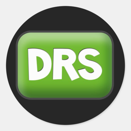DRS RONDE STICKER (Voorkant)