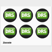 DRS RONDE STICKER (Vel)