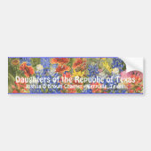 DRT TexasWildflower Bumpersticker (Voorkant)