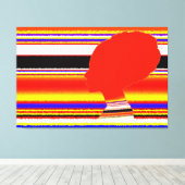 Druck auf Keilleinwand Canvas Afdruk (Insitu (Houten vloer))