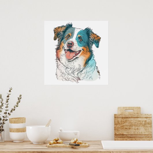 Druck, Hochwertiges Poster-Papier (Matt) Poster (Keuken)