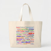 Drug Bag Grote Tote Bag (Voorkant)