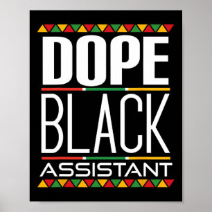 Drug Black Instant Black Geschiedenis Maand Poster