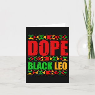 Drug Black Leo Black Geschiedenis Maand Melanine A Kaart