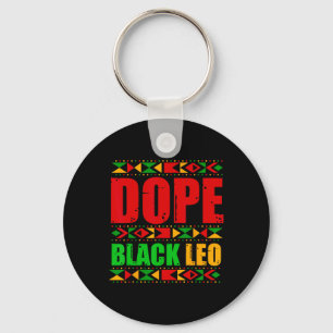 Drug Black Leo Black Geschiedenis Maand Melanine A Sleutelhanger