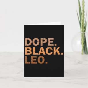 Drug Black Leo Melanin Afrikaanse dierenriem Leo Kaart