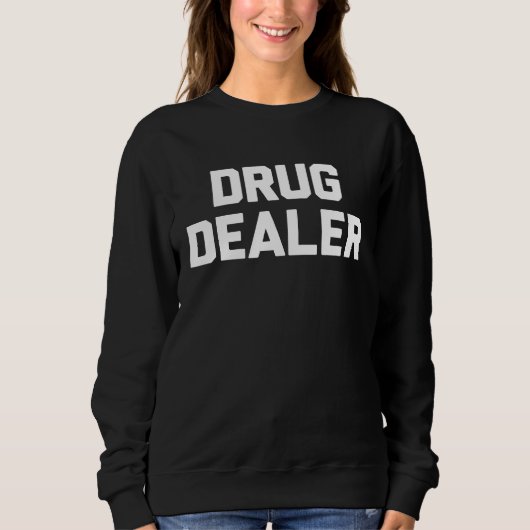 Drug Dealer   Halloween Lazy Costume Trui (Voorkant)