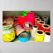 DRUG ETIKETTERS POSTER (Voorkant)