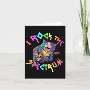 Drug I Rock Het Spectrum Autisme Vader Vrede Liefd Kaart