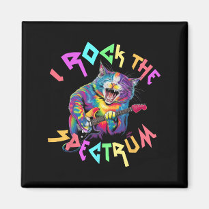 Drug I Rock Het Spectrum Autisme Vader Vrede Liefd Magneet