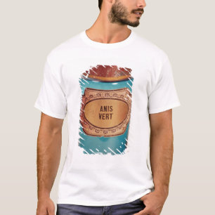 Drug Jar, met label voor Anis Vert, c.1860 T-shirt