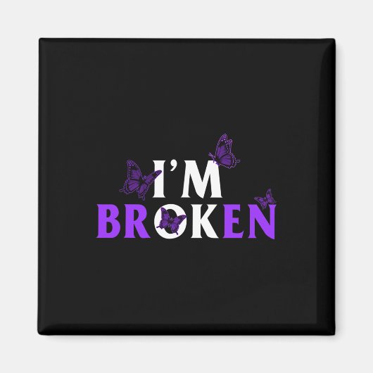 Drug Overdose Awareness Drug Addiction Month Recov Magneet (Voorkant)