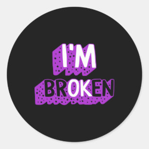 Drug Overdose Awareness Drug Addiction Month Recov Ronde Sticker