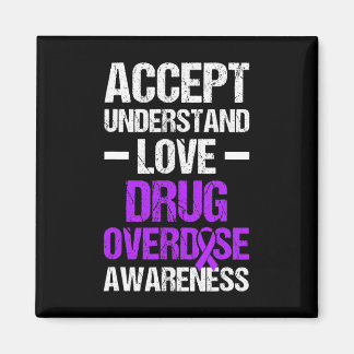 Drug Overdose Awareness Warrior Survivor &# Magneet