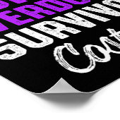 Drug Overdose Awareness Warrior Survivor &#; Poster (Hoek)