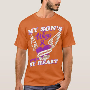 Drug Overdosering Bewustmaking Paarse Ribbon gifte T-shirt