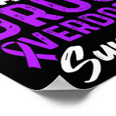 Drug Overdosis Bewustzijn Warrior Overlevende 2 Poster (Hoek)