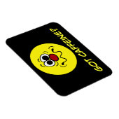 Drugged Face Grumpey Magneet (Rechterzijde)