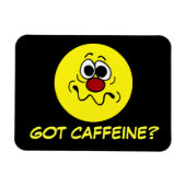 Drugged Face Grumpey Magneet (Horizontaal)