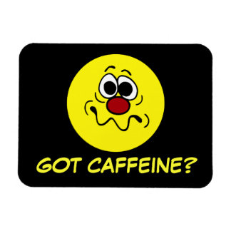 Drugged Face Grumpey Magneet