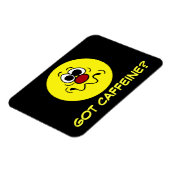 Drugged Face Grumpey Magneet (Linkerzijde)