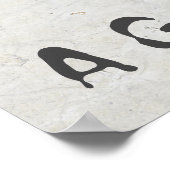 Drugs A Grate Mistaing White Red Black Drug Abuse Poster (Hoek)